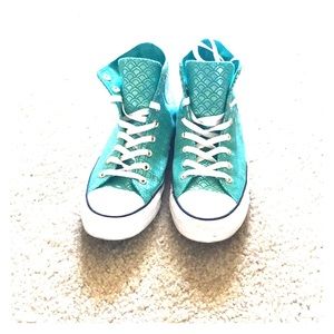 Mermaid Teal Converse